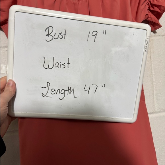 Western Cowgirl Festival Cottage Peasant Midi Dress Size Medium Pink Sweetheart - Picture 4 of 4